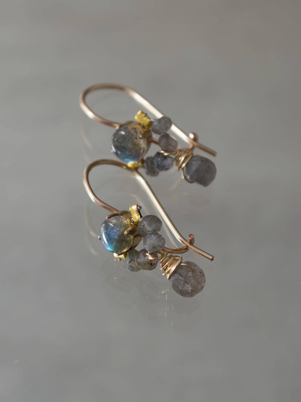 earrings Dancer labradorite